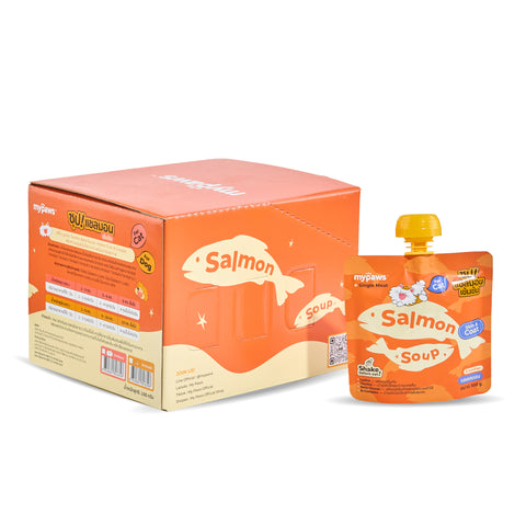 ซุปสำหรับสัตว์เลี้ยง รสแซลมอน