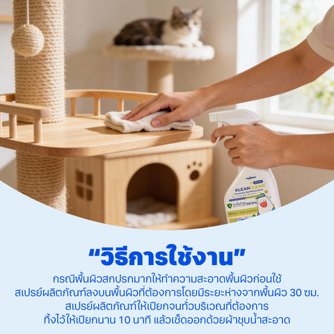 สเปรย์ทำความสะอาดและฆ่าเชื้อโรค 500ml