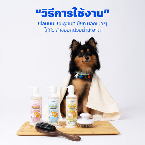 แชมพูสัตว์เลี้ยง White Tea 300มล.