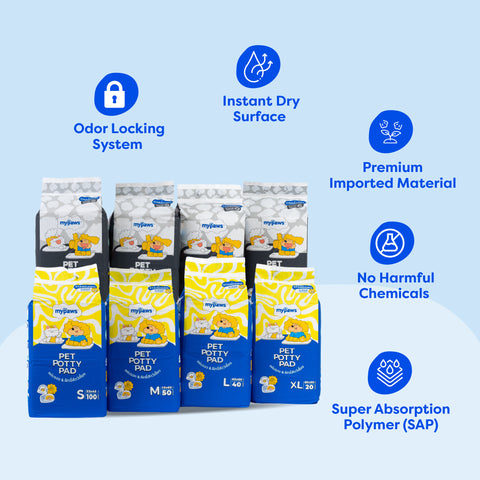 แผ่นรองฉี่สัตว์เลี้ยง รุ่นธรรมดา