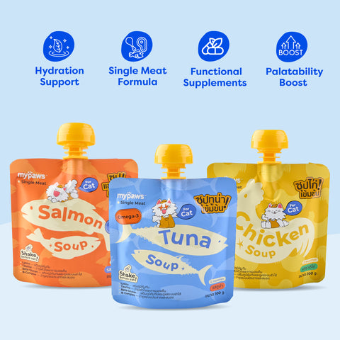 ซุปสำหรับสัตว์เลี้ยง รสทูน่า