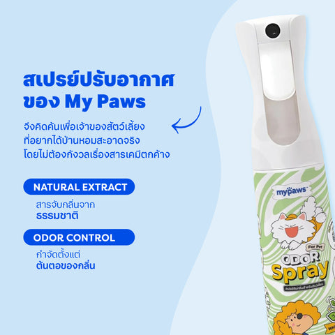 สเปรย์ดับกลิ่นเหม็น 300มล. ขนาดเติม Floral Garden