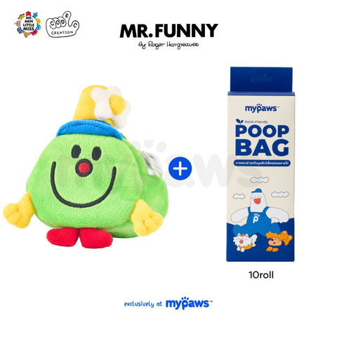 My Paws X Codec.Creation Poop bag carrier Mr.Men & Little Miss