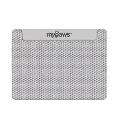 แผ่นดักทรายแมวรุ่นพิเศษสีครีม รุ่น U 45x60cm