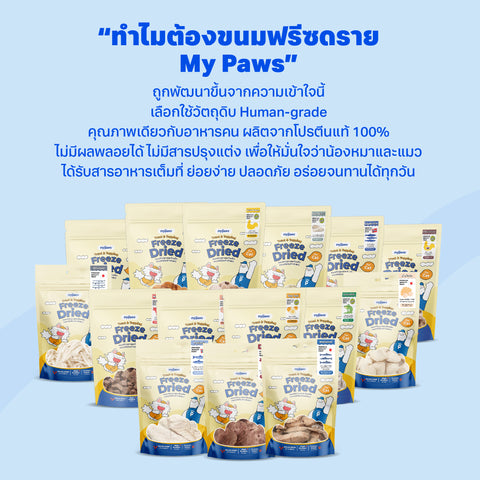 ฟรีซดราย สำหรับแมว เนื้ออกไก่