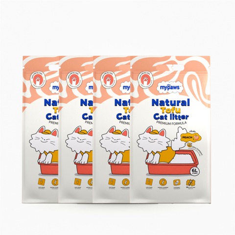 ทรายแมวเต้าหู้ 6ลิตร Chacoal