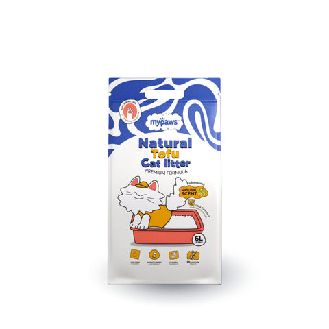 ทรายแมวเต้าหู้ 6ลิตร Original