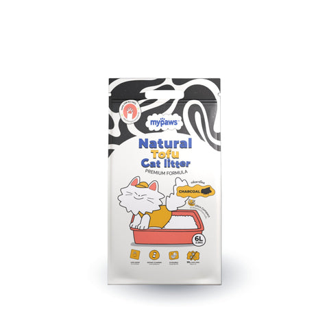 ทรายแมวเต้าหู้ 6ลิตร Chacoal