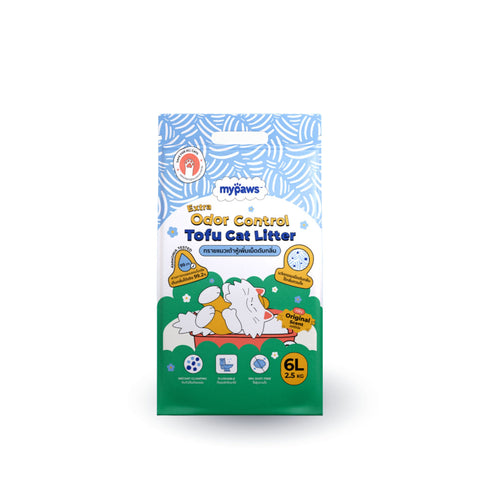 ทรายแมวเต้าหู้ 6ลิตร Deodorant