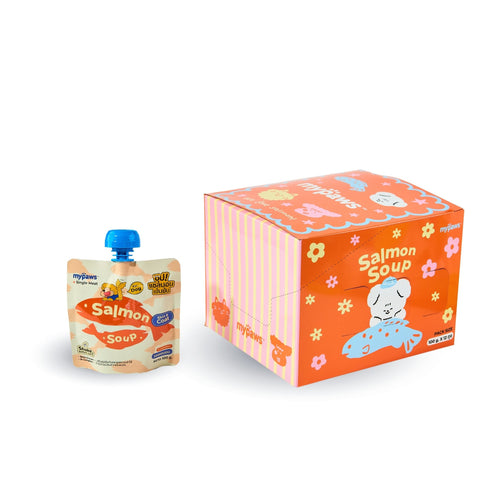 ซุปสำหรับสุนัข รสแซลม่อน My Paws x Stickwithme4ev 100 กรัม