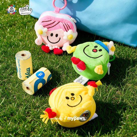 My Paws X Codec.Creation Poop bag carrier Mr.Men & Little Miss