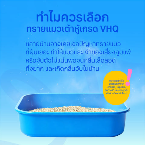 ทรายแมวเต้าหู้ 6ลิตร Deodorant