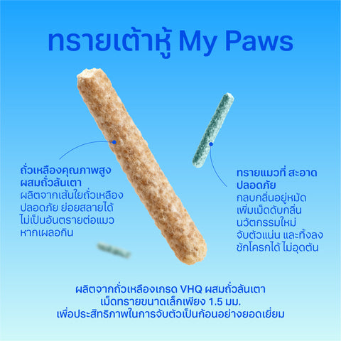 ทรายแมวเต้าหู้ 6ลิตร Deodorant