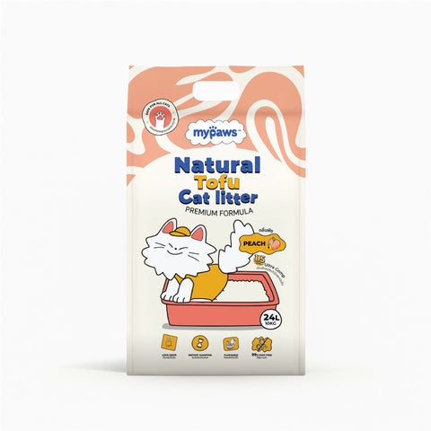 ทรายแมวเต้าหู้ 6ลิตร Chacoal