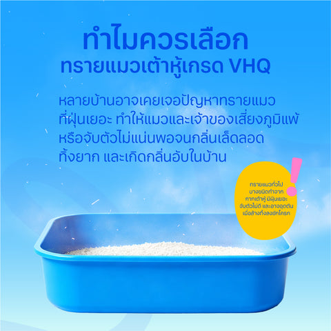 ทรายแมวเต้าหู้ 6ลิตร Peach