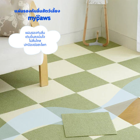 Pet Mat แผ่นรองกันลื่นสัตว์เลี้ยง ขนาด 30x30cm