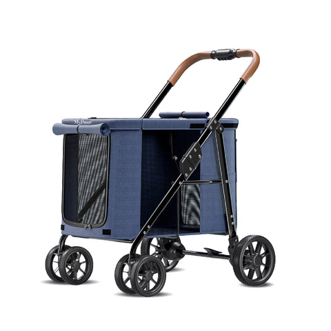 รถเข็นสัตว์เลี้ยง รุ่น Semi-Truck สีกรม