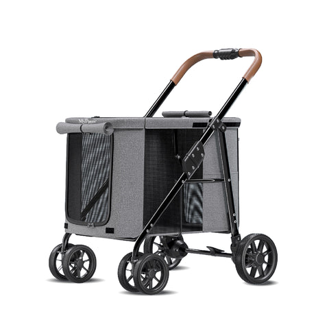 รถเข็นสัตว์เลี้ยง รุ่น Semi-Truck สีดำ